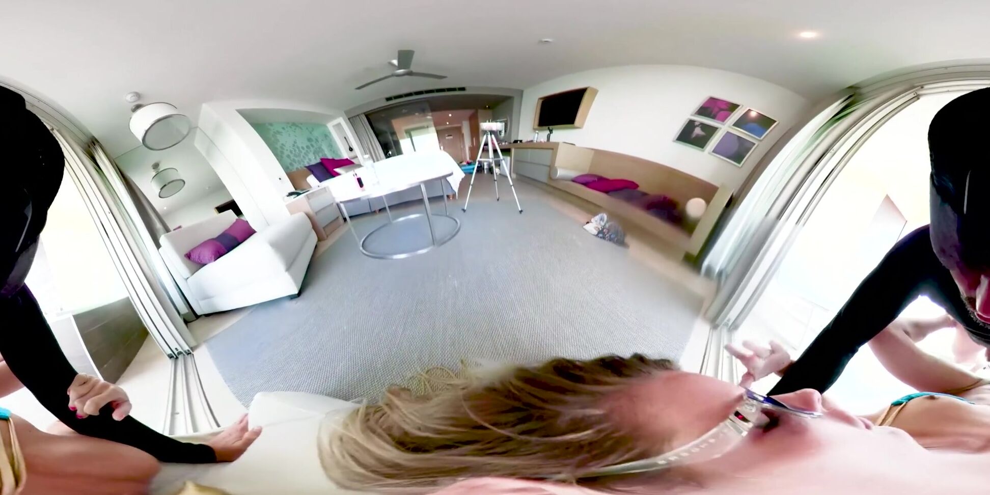 057 VR Exhibitionist BEACH BUNNY POUNDED on A CANCUN BALCONY while Vaping_PoundPie3 PornHubPremium