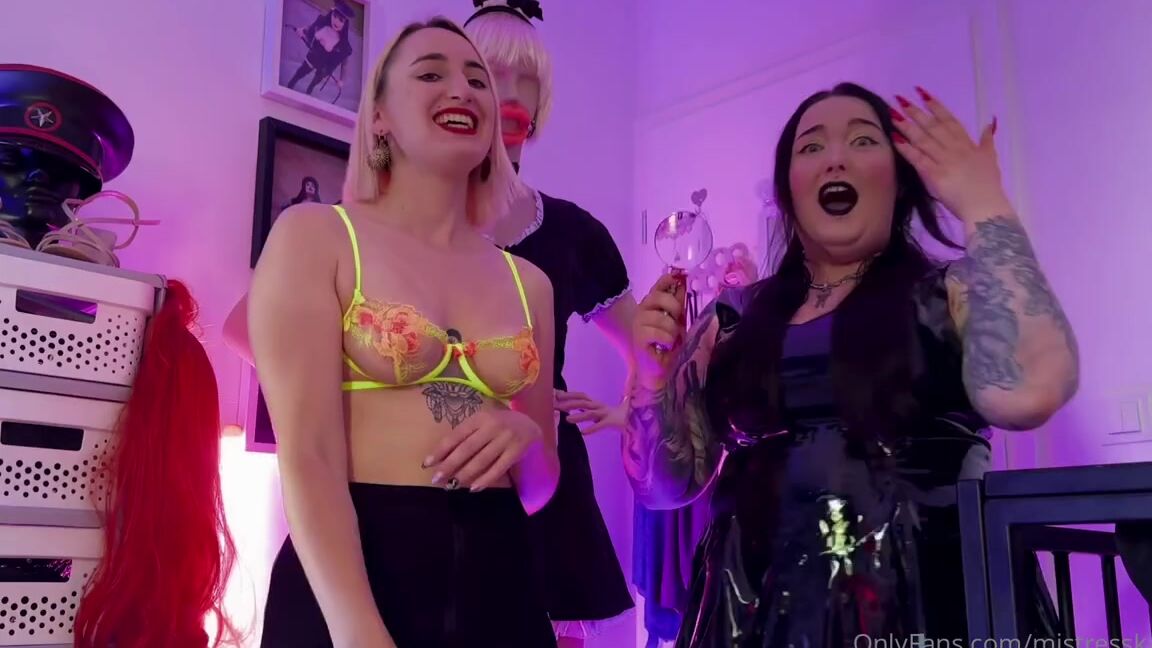 Mistresskarino Onlyfans Take Off Your Panties And Show Us What Mother Nature Has Given You We Love Humiliating