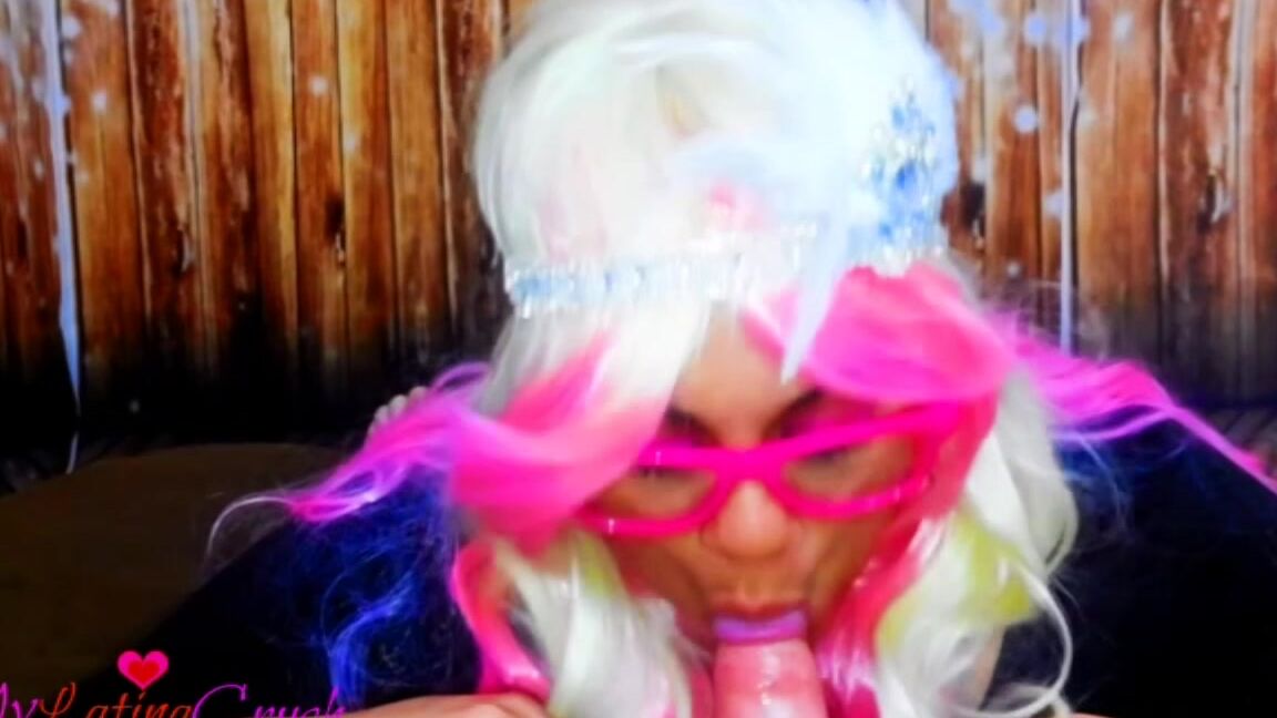 Blonde, Blowjob, Cum In Mouth, Cum Swallowers, Deepthroat mylatinacrush the birthday queens treat ManyVids