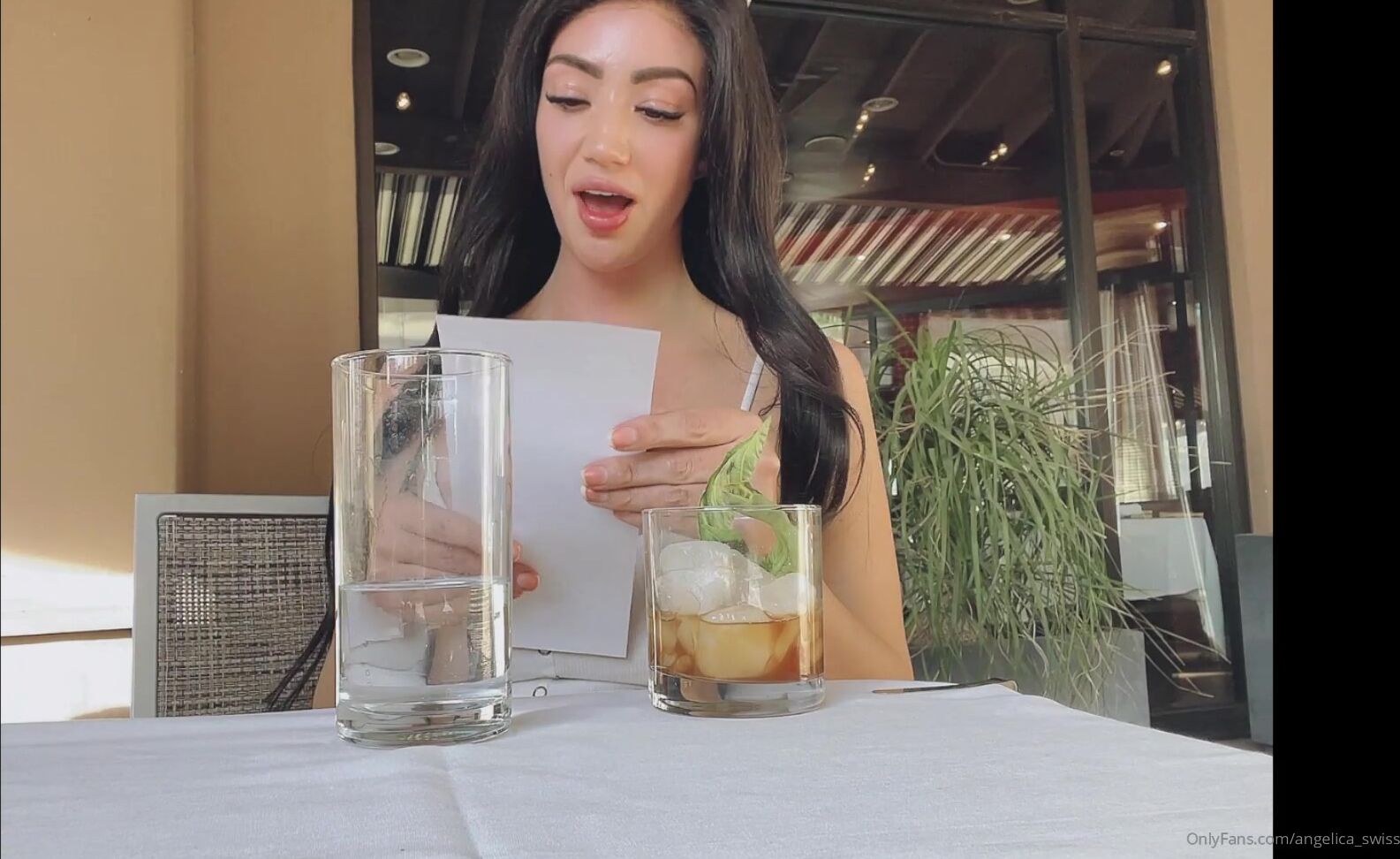 Angelica Swiss Vlog Letting My Waiter Decide My Main Dish And