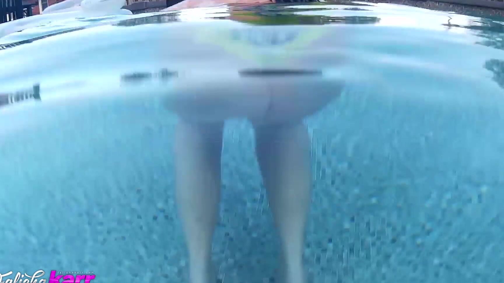 BBW, Big Ass, Big Boobs, Curvy, Underwater Fetish falicha karr pool time ManyVids