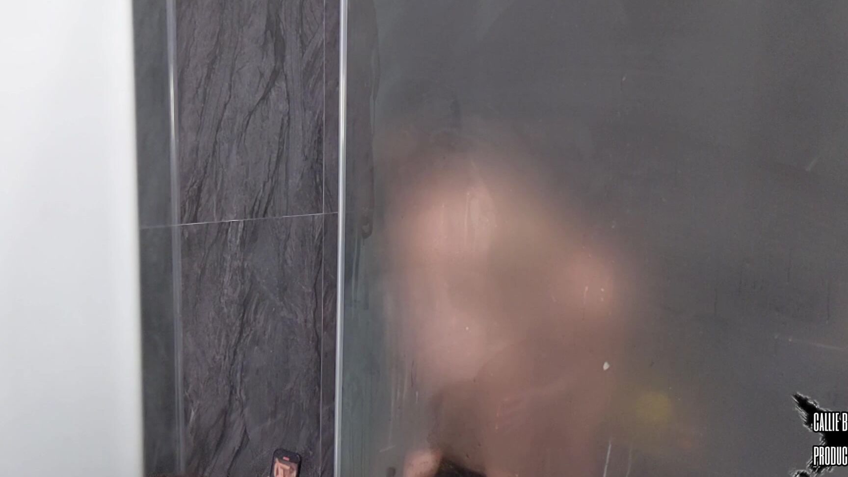 Callie Black Steamy Lesbian Shower Sex