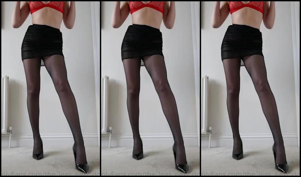 The Legs Next Door Nicknamed The Legs Next Door Onlyfans And To Finish Off This Sexy Red Mesh Bra Set A Little Tease Video For You Boys Come Watch