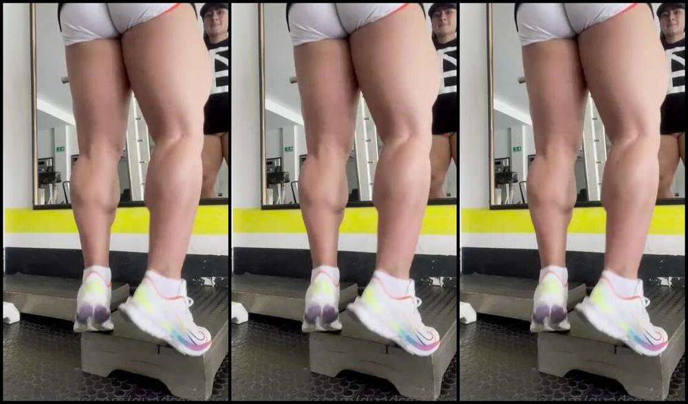 Quadsgoddess Nicknamed Quadsgoddess 08 19 2021 Onlyfans Video Calf Training Bned 2