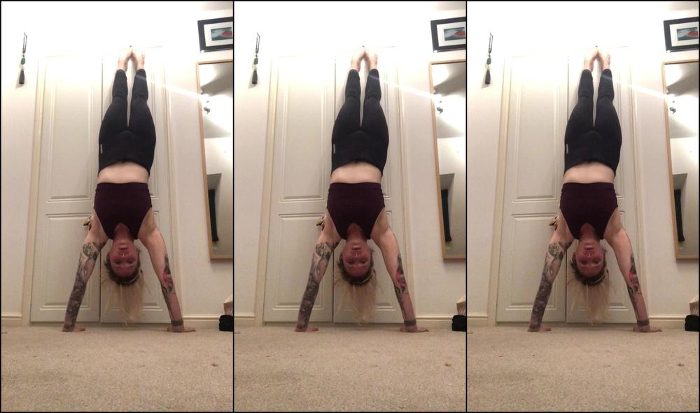 Miss Ruby Marks Handstand Press Up First Of Sets Is Always Strongest But I Can