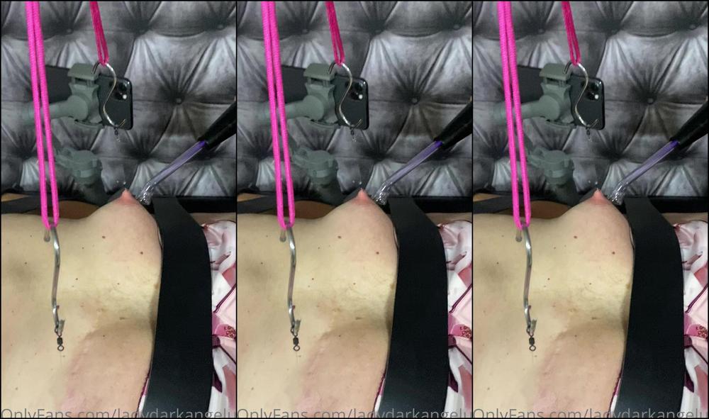 Lady Dark Angel More Violet Wand Action