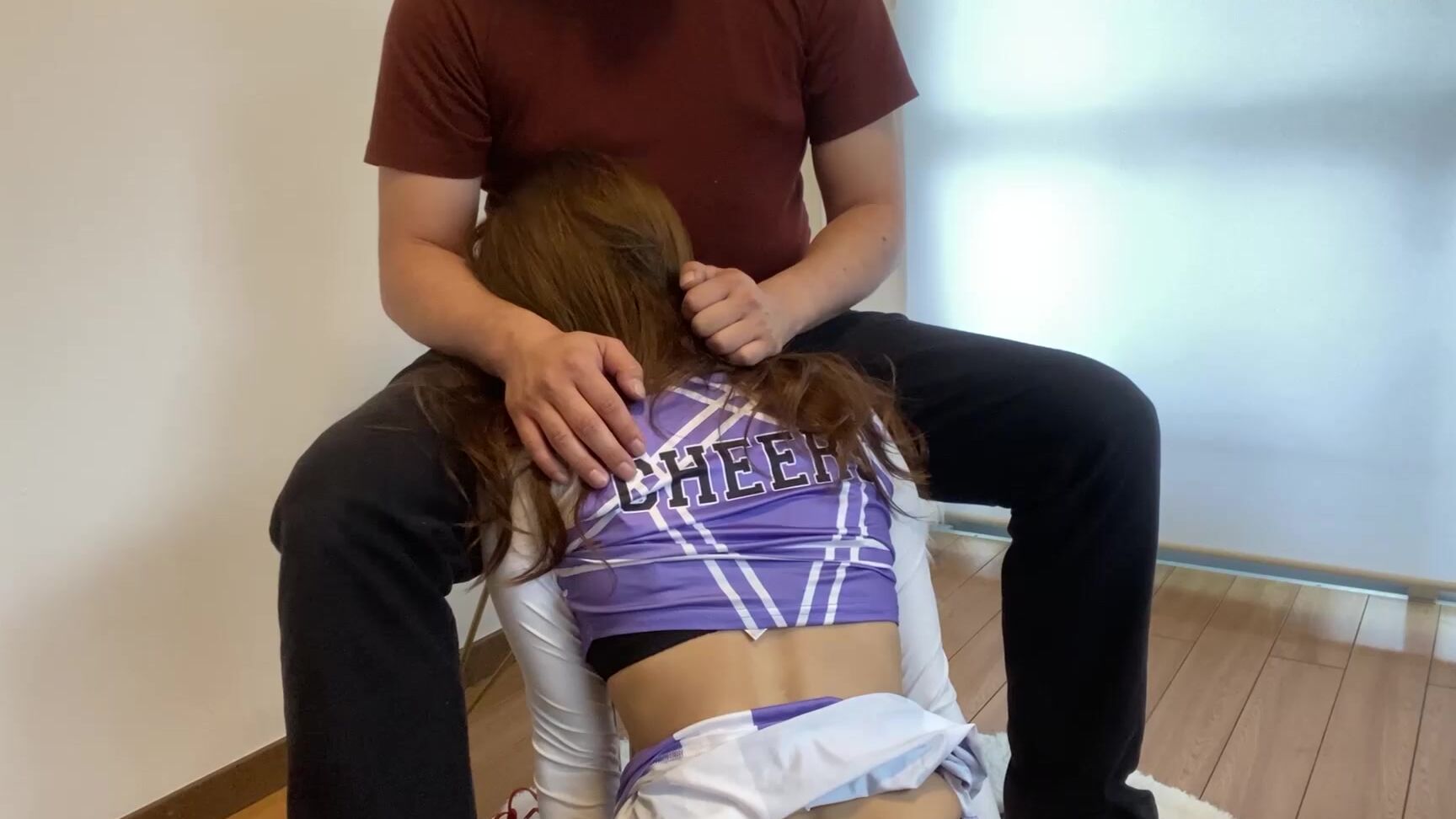 Saerock Sr A Cheerleader Spanking Uncensored