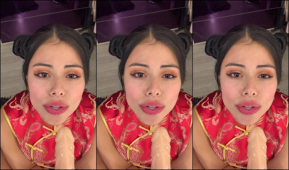 Steffymoreno I M Completely Satisfied To Suck Your Cock Like This Ahegao Depicts A Female In A Sexu