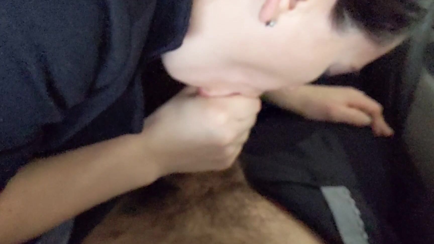 Mila Maexo Coworker Bj Swallows Cum In Car