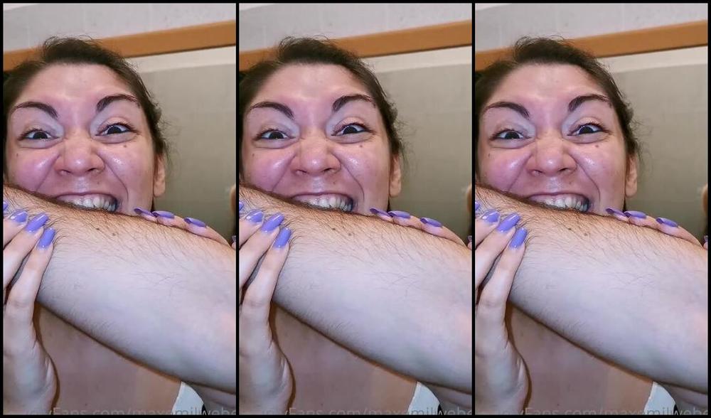 Emily Maxemilweber Nicknamed Maxemilweber 07 12 2022 Onlyfans Video Many Have Asked Me Often And Here Is A Fetish Biting Video If You Like It