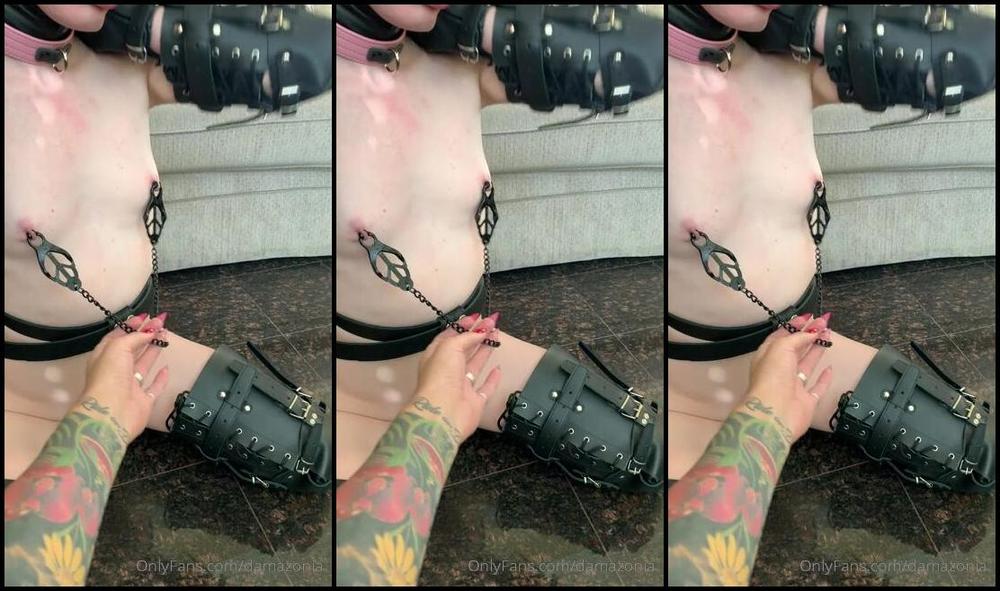 Mistress Damazonia Filmed Some Playtime Tonight With My