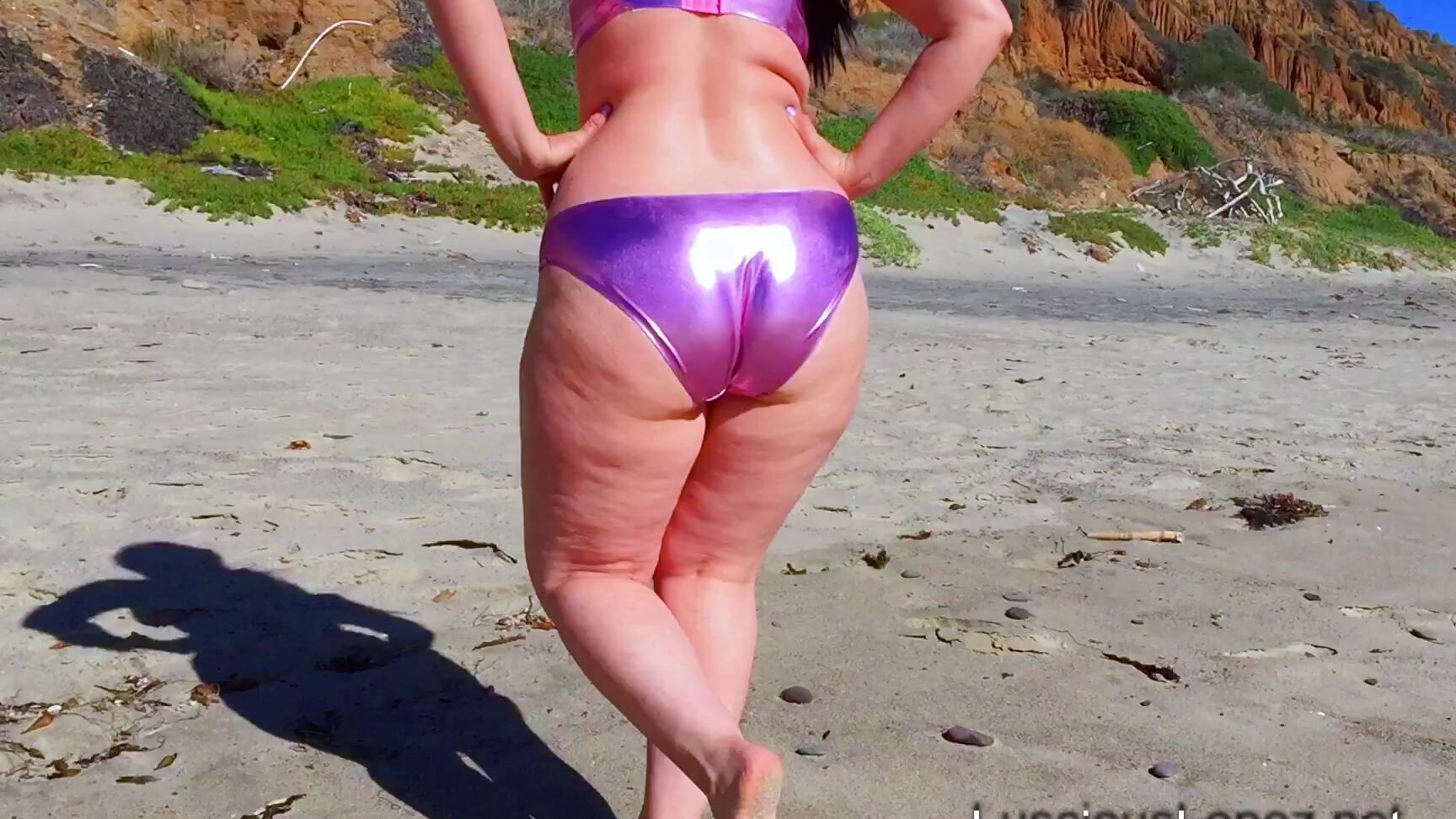 Luscious Lopez Lucscious Lopez Metallic Bikini Bottoms