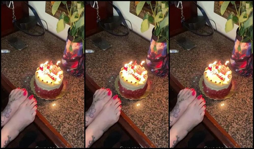 Goddess Rhonda Aka Sweetesthangsfeet Onlyfans Happy Birthday 7