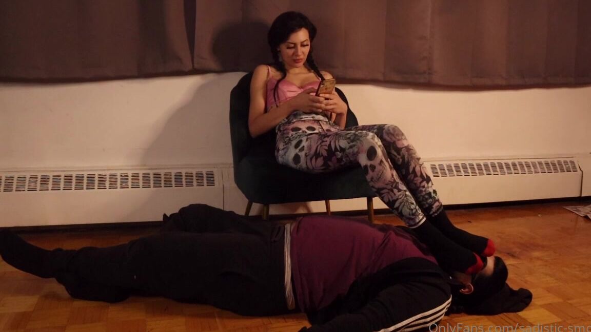 Sadistic Smother Alexis Crushing Your Balls While You Worship My Boots Socks Feet Hd P