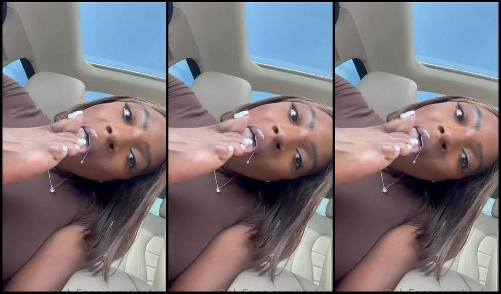 Jaefeetz Onlyfans Watch Me Kiss And Suck On My Toes In My Car In The Grocery Store Parking Lotp