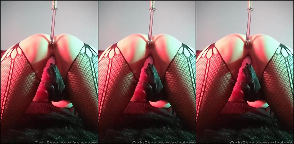 Raindegrey 2328782318 01 13 2022 Custom Request Dp And Asshook In Black Seamed Stockings