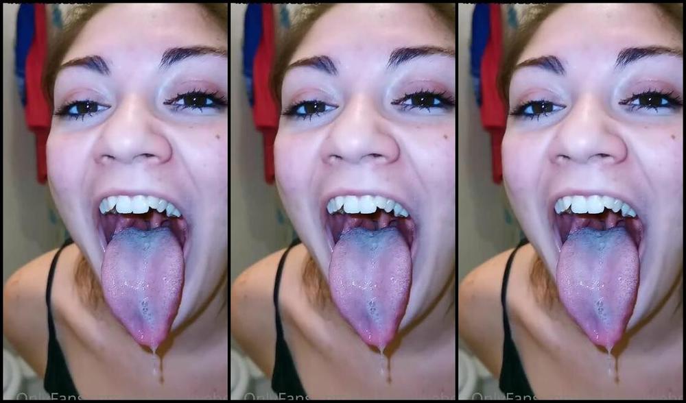 Emily Maxemilweber Nicknamed Maxemilweber 05 03 2022 Onlyfans Video Today I Had A Lot Of Saliva