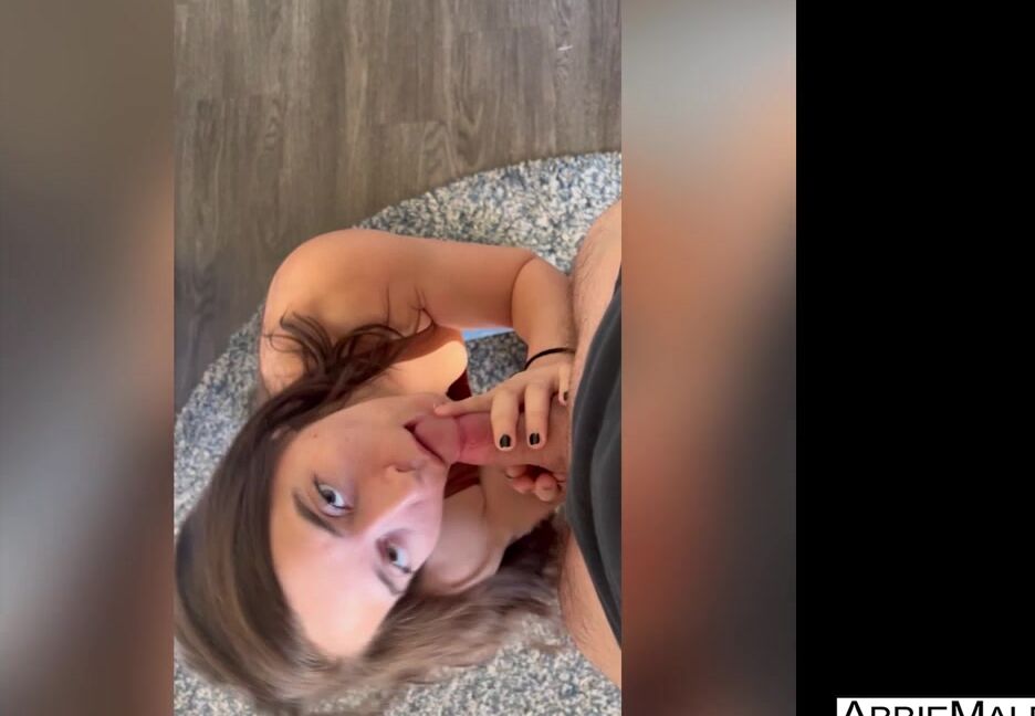 Gonzo, Blowjob, Hardcore, Gagging, Teen Abbie Maley - Fit Babe Sucks Off A Stranger SiteRip