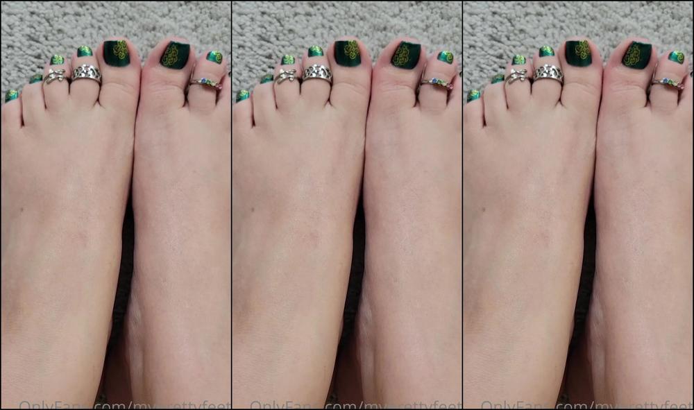 Myprettyfeet Get Lucky With My Feet This St Patty S Day