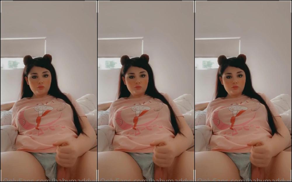 Babymaddyxo Just Ur Cute Trap Gf Playing With Herself And Cumming Hi Hi