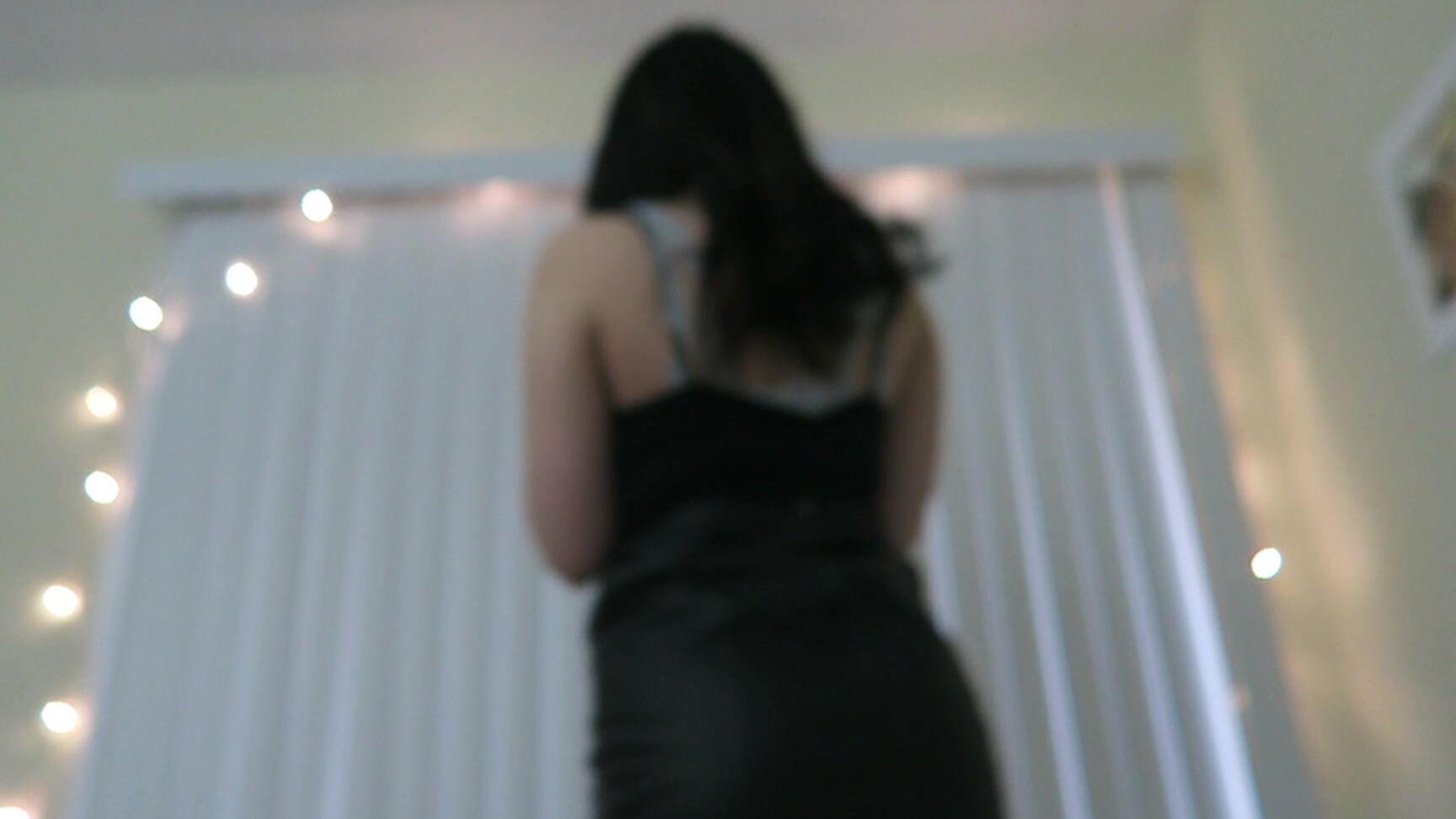 Goddessnicholea Dancing Ignoring Leather Upskirt Tease