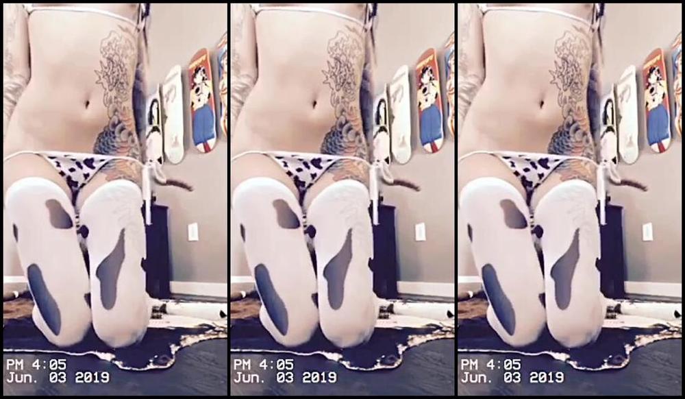 Hellcat Nat Milky Lil Cow Girl