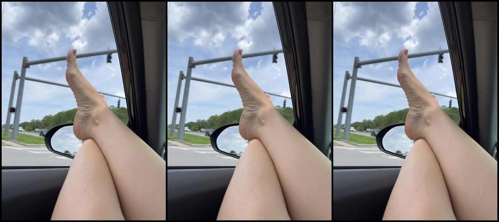Nicolethedivine Foot Fetish 07 18 2024 Onlyfans Video Love Love Loveeee Driving Barefoot