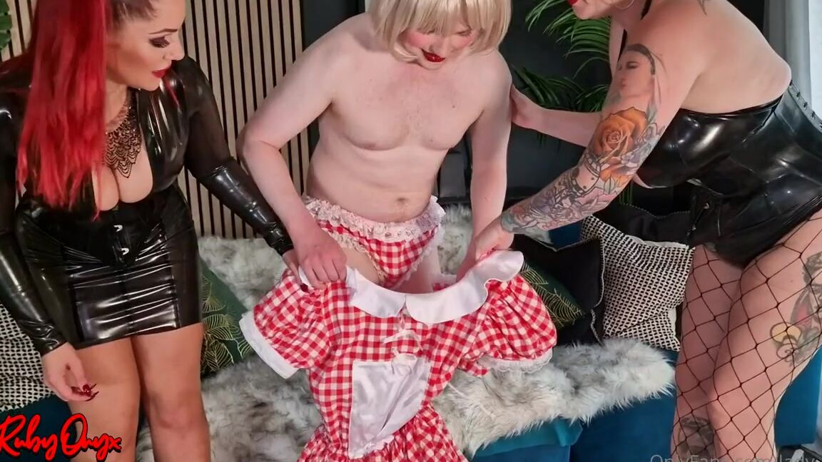 Lady Onyx Onlyfans Brand New Me And Dianavonrigg Turn This Loser Into Something Useful A Pretty Little Cock Hungry I