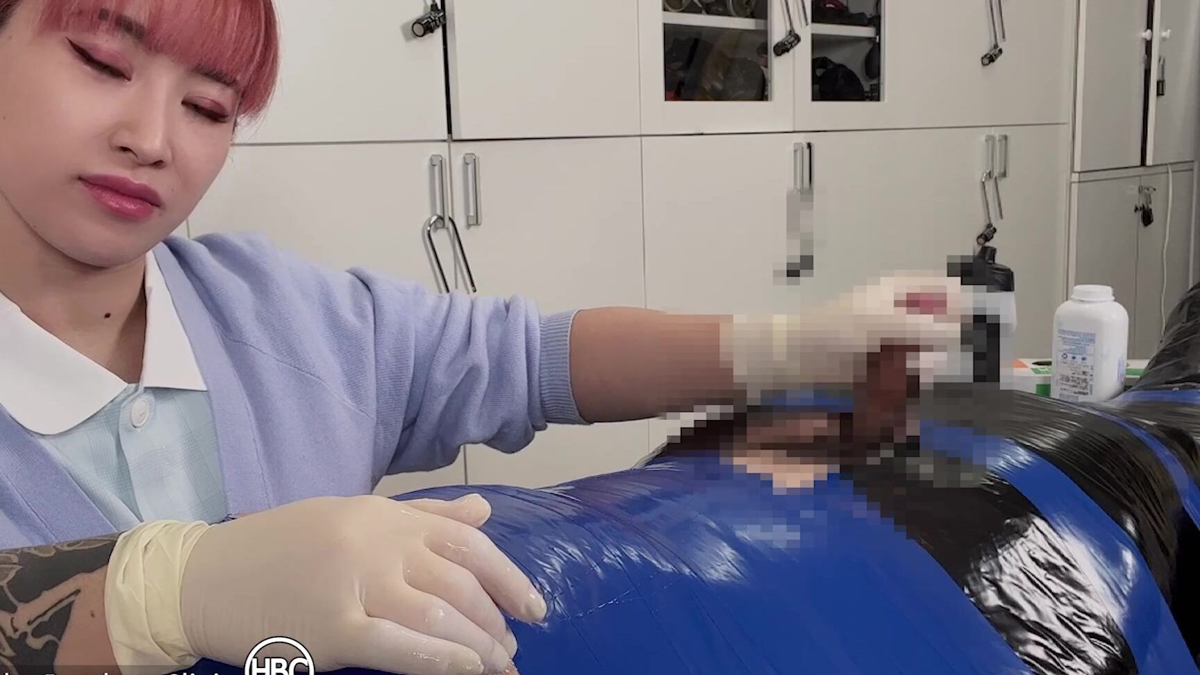 Hinako House of Bondage - Mummification Bondage Handjob Therapy Clips4Sale