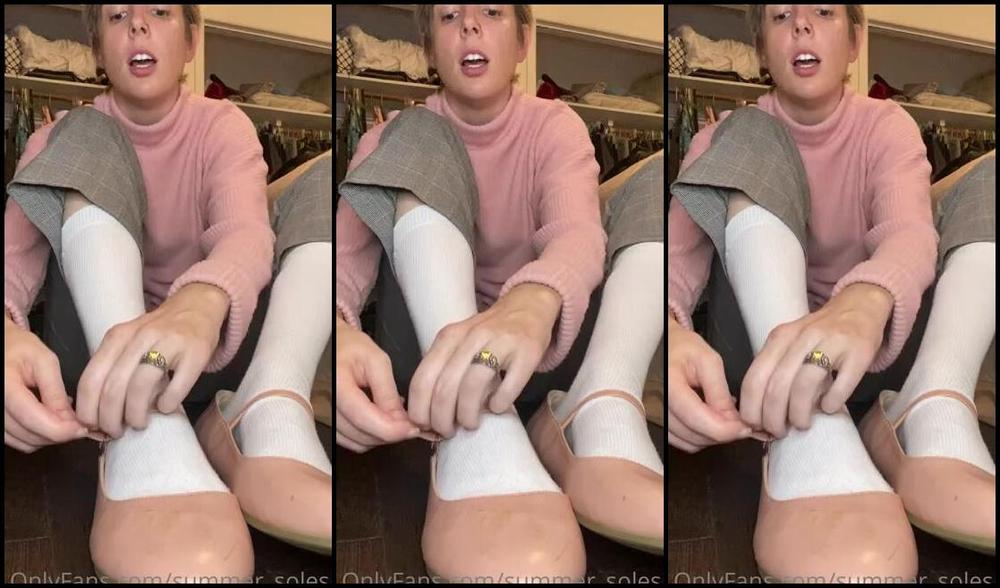 Summer Solesis Nicknamed Summer Solesis Onlyfans Shoe And Sock Removal