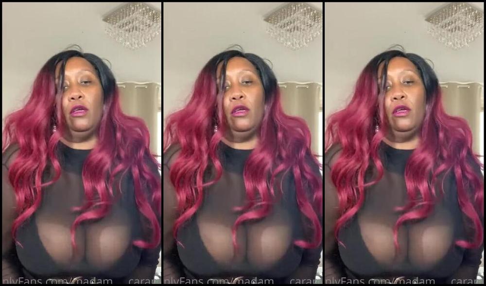 Madam Caramel Onlyfans You Will Suck Cock For Me Sissy