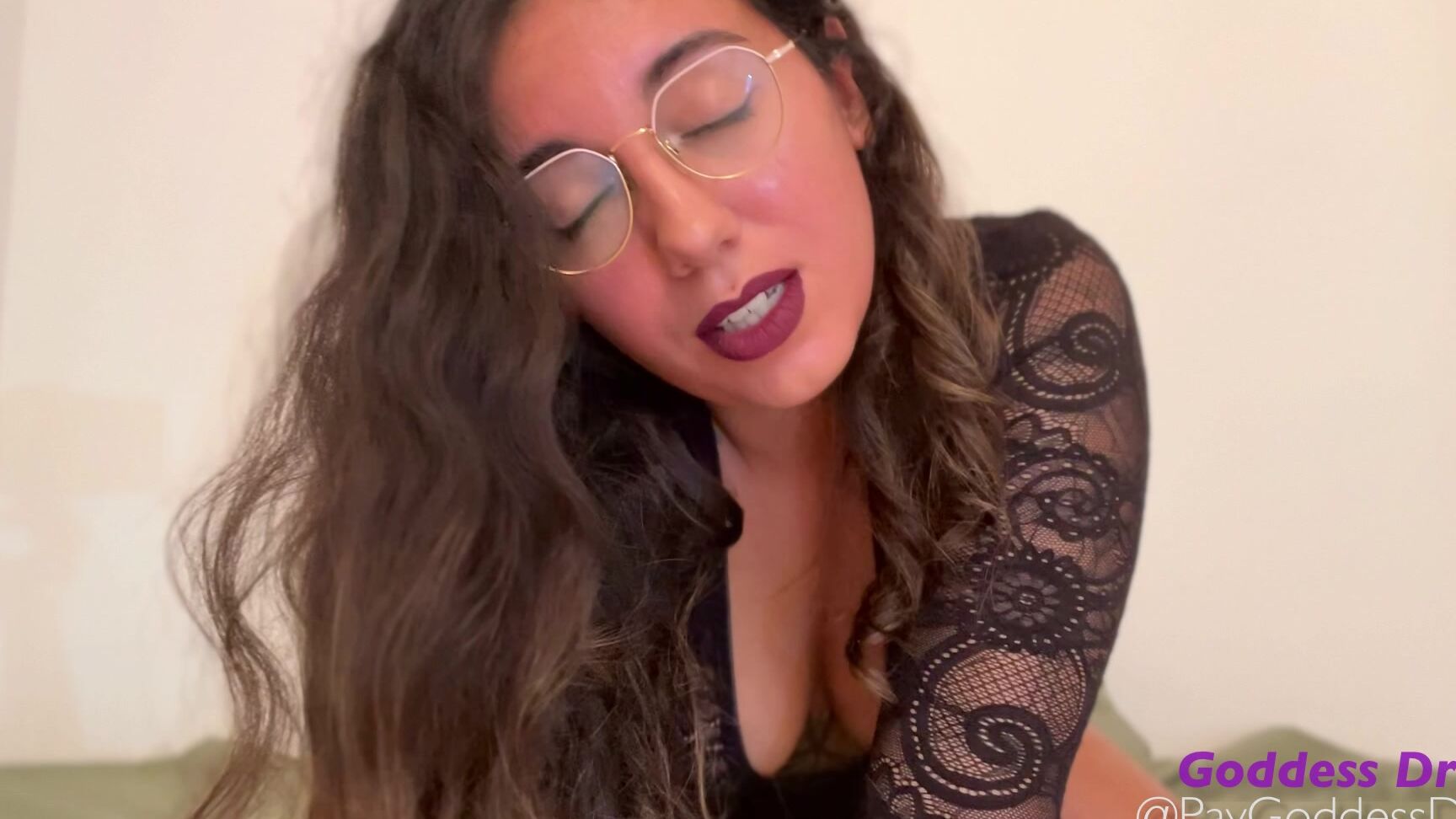 "GoddessDri" blackmail fantasy, femdom pov, mind fuck, sensual domination, body worship One Week of Blackmail Fantasy manyvids