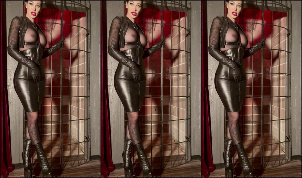 Damazonia Joi From A Leather Goddess It Is The Last Time You Ll Be Allowed To Cum Before Beco