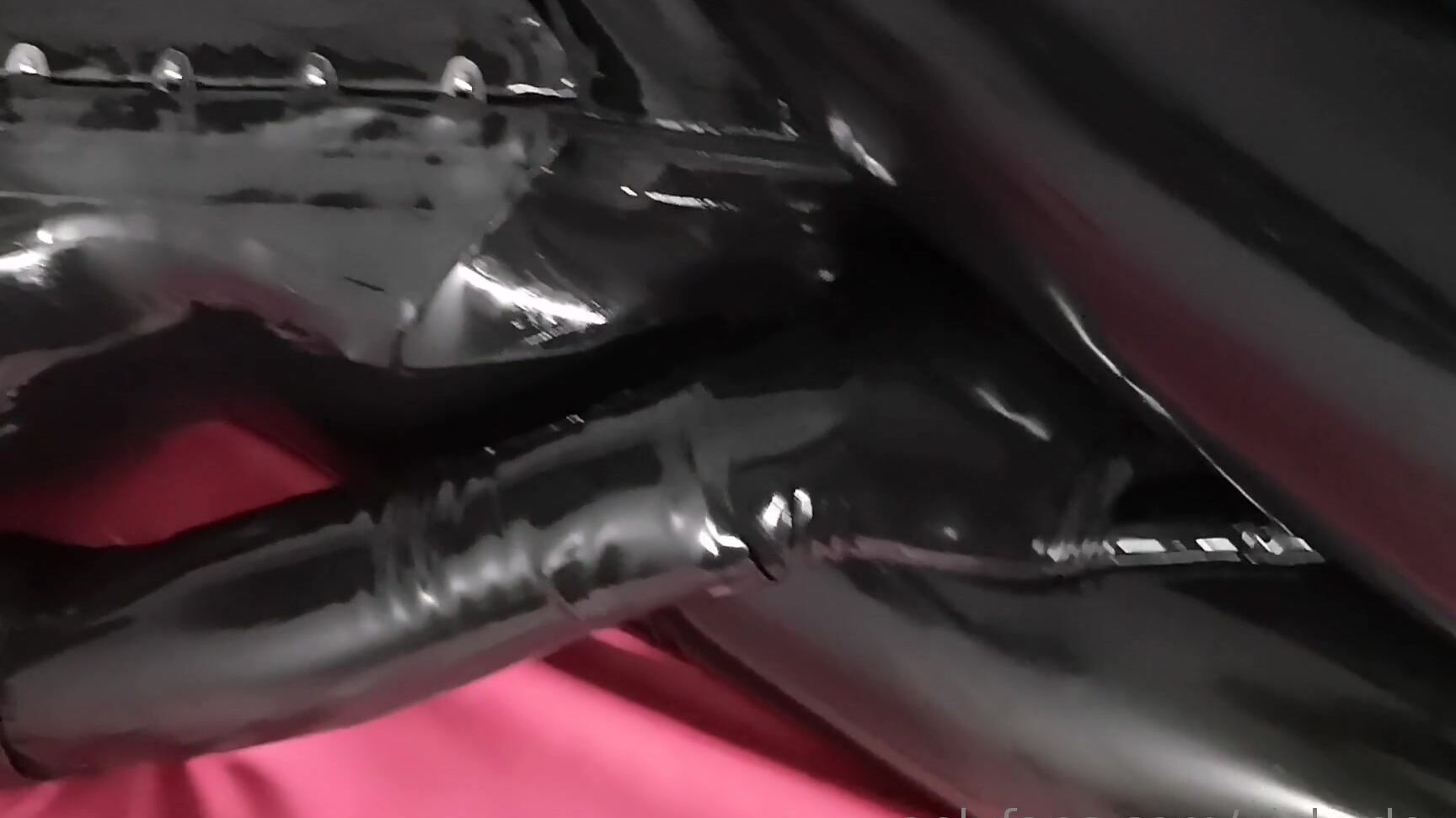 Vickydevika Bonus Clips Gas Mask Galore Part Of Laying Back And Breathing Wearing A Few Differen