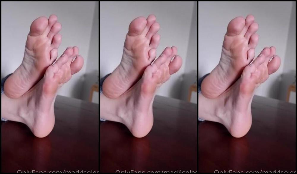 Goddess Mads Nicknamed Mad4Soles Onlyfans Felt Good To Film A Bit With My Camera Again I Know You All Will Enjoy This 4K View Of My Soles Leg