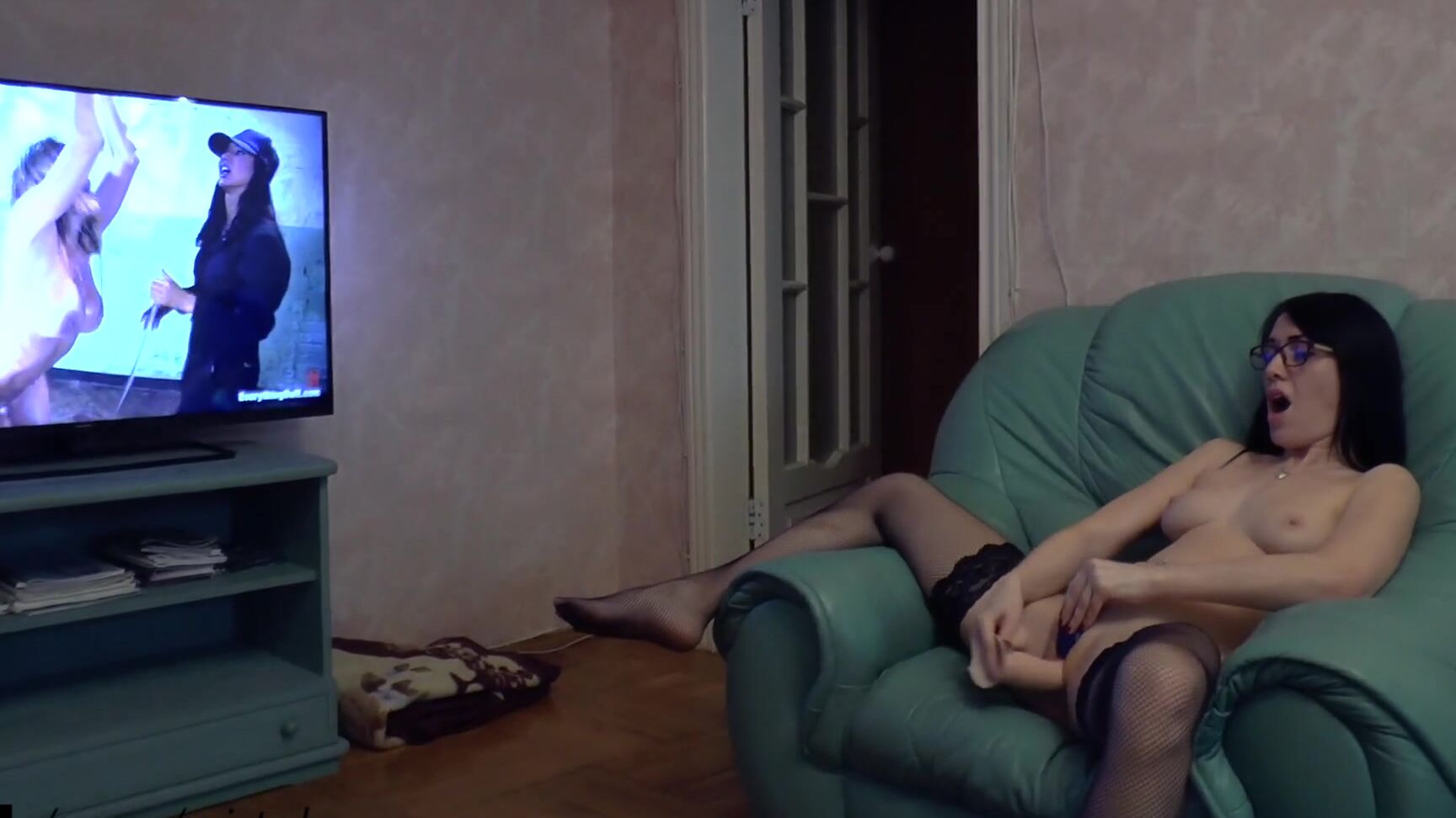 wirtoly 091 Natural Tits Girl With Glasses Masturbation PornHubPremium