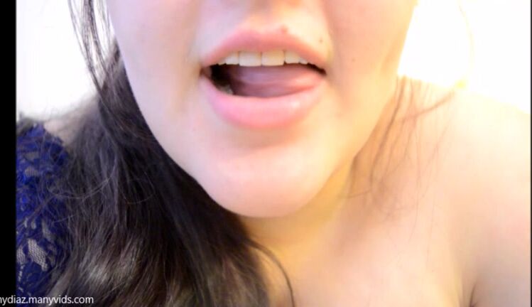 Destinydiaz Mouth Tease With The Softest Lips