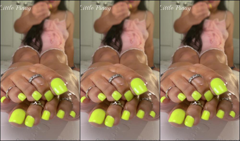 Little Pinay Because My Nails Are Matching Colors I Have To