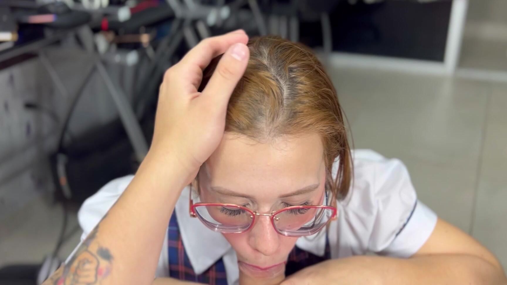 Katty Blake School Girl Paying Debt