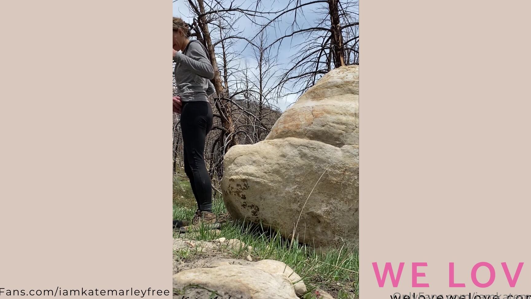 Iamkatemarley Nothing Like Fucking On A Hiking Trail