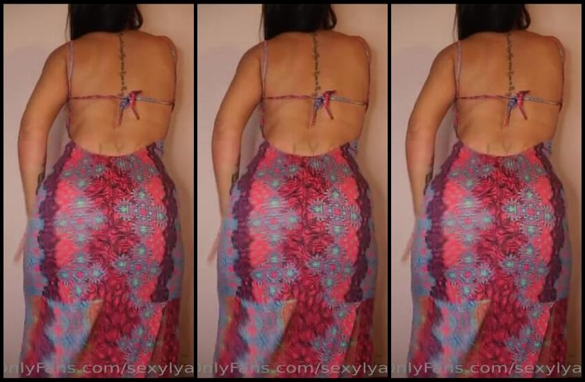 Sexylyah Nicknamed Sexylyah Onlyfans Dancing And Twerking In Sexy Dress