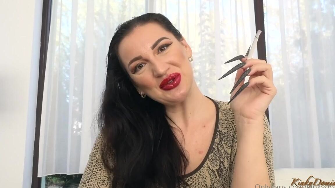 Kinkydomina Onlyfans Every Day A Free Clip On My Vip Page Smoking Hot Bossy Christine Makes You Pay For Three Kisses