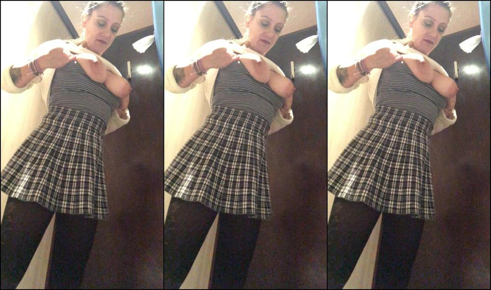 "SuzieLove212" milf, pantyhose, public nudity, public toilet, pussy play Sexy N Horny Pussy Play in Public Toilet manyvids