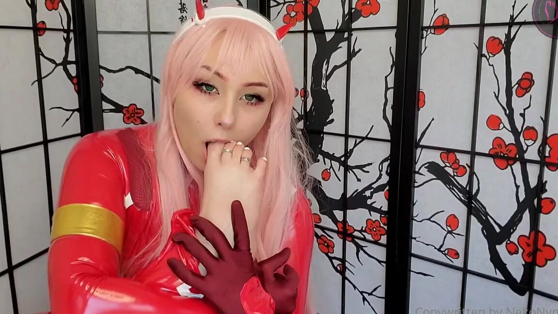 Nekonymphe Onlyfans Zero Two Cosplay Is Here I Have 3 Videos And 2 More To Cum Theres 2 More Videos Have To Create Ch5