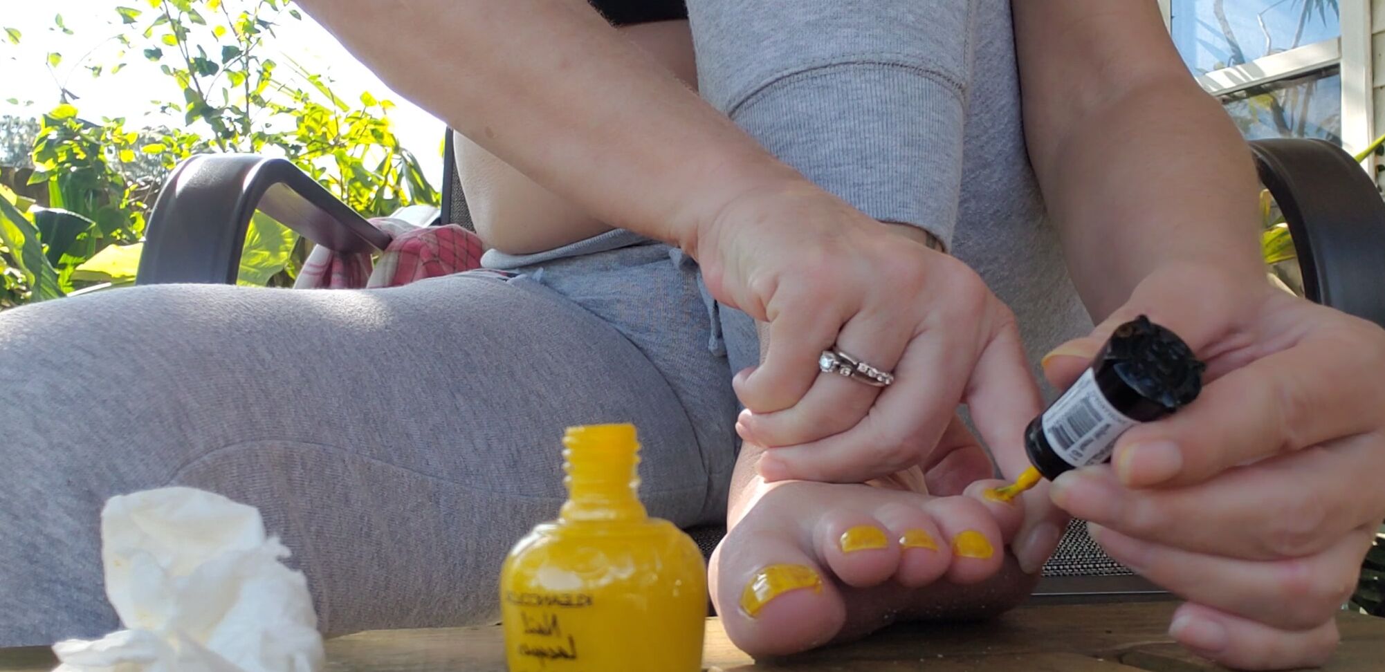 "Stormi Winters" milf, pointed toes, toe wiggling, funny moments, painting PAINTING MY TOES manyvids