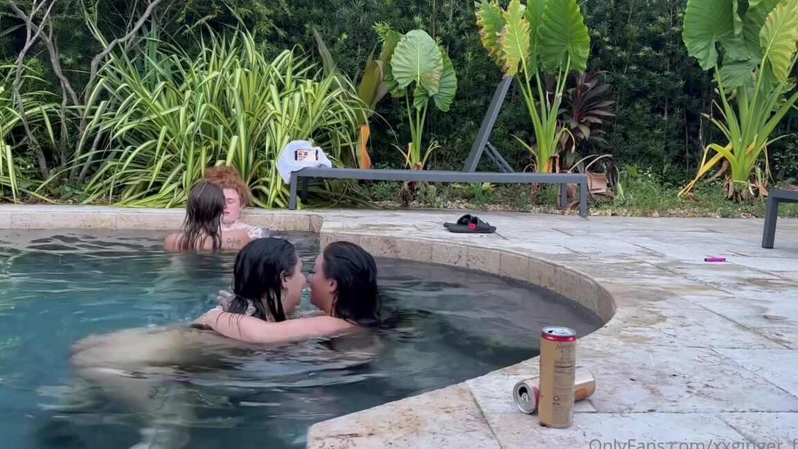 Camrynn Brooke Aka Xxginger Fetish Onlyfans Almost An Entire 30 Mins Of Bts Poolside Gggg Orgy Action Nat Bk Vip Of Course Started It