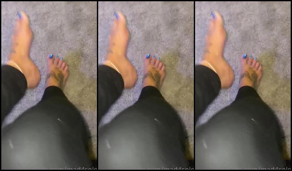 Msmaddy Aka Madsoles 1 Onlyfans 17 Hours In My Work Shoes Do This To My Soles