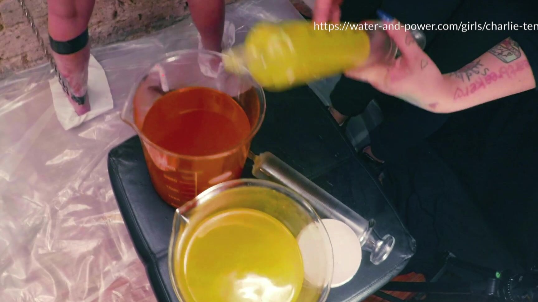 Enema Charlie Chained And Syringed 1 Water And Power