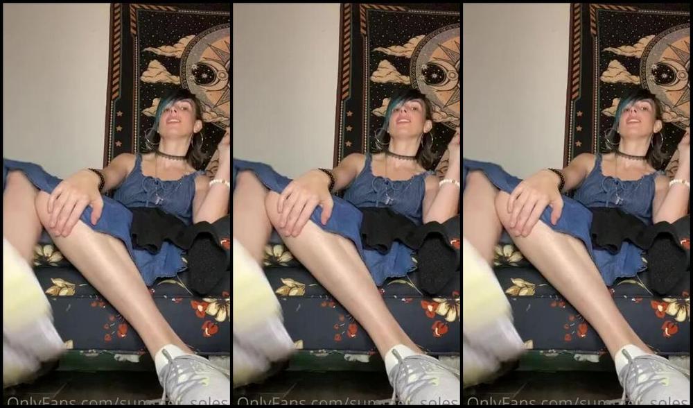 Summer Solesis Nicknamed Summer Solesis Onlyfans Summer S Sweaty Socks