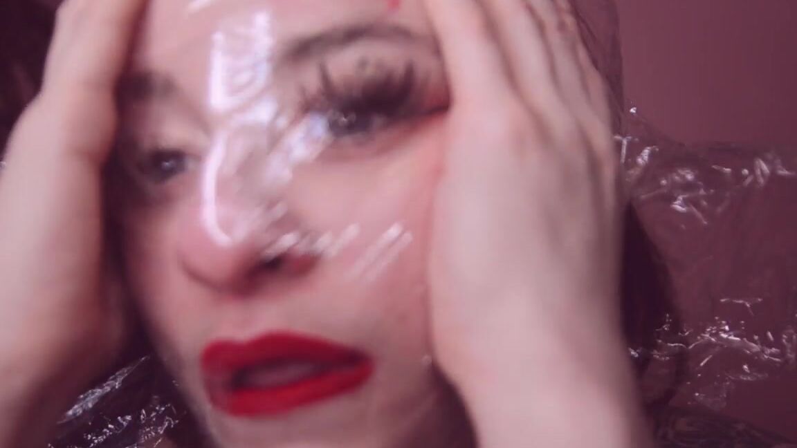 Freshie Juice Nose Fetish Plastic Wrap Funny Face